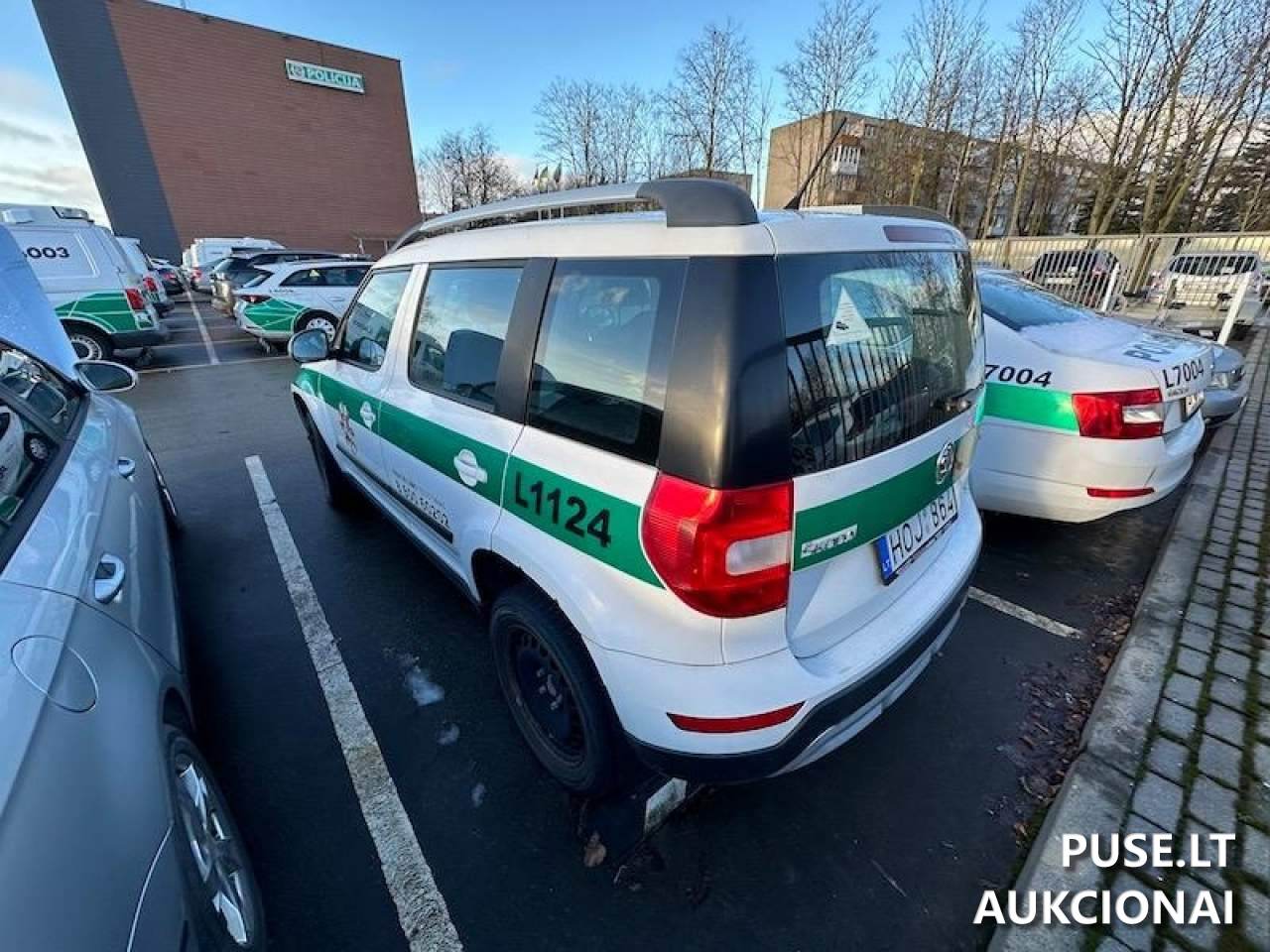 Škoda Yeti Keleivinis automobilis 9