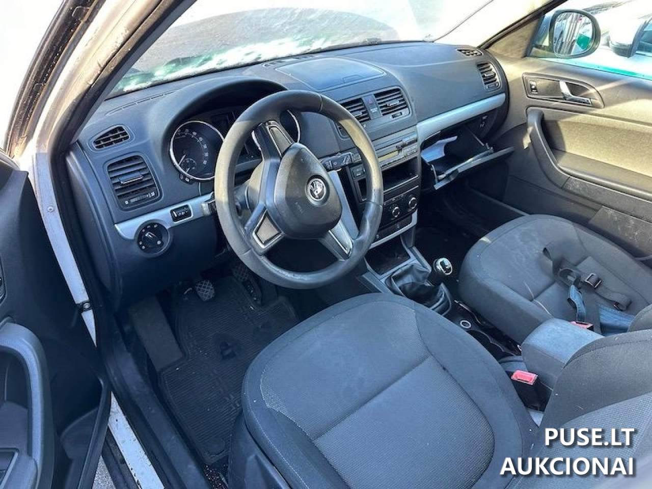 Škoda Yeti Keleivinis automobilis 11