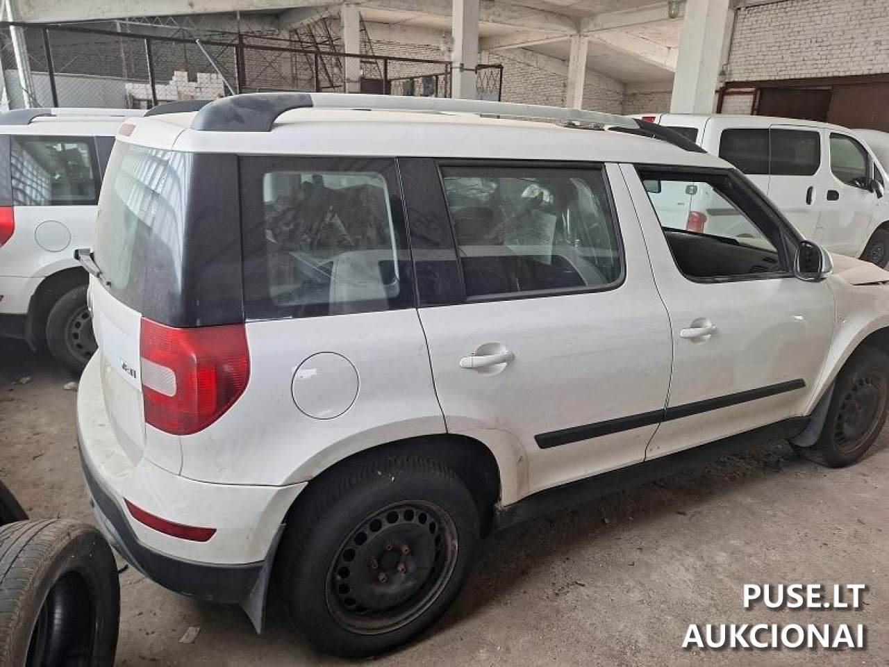 Škoda Yeti Keleivinis automobilis 4