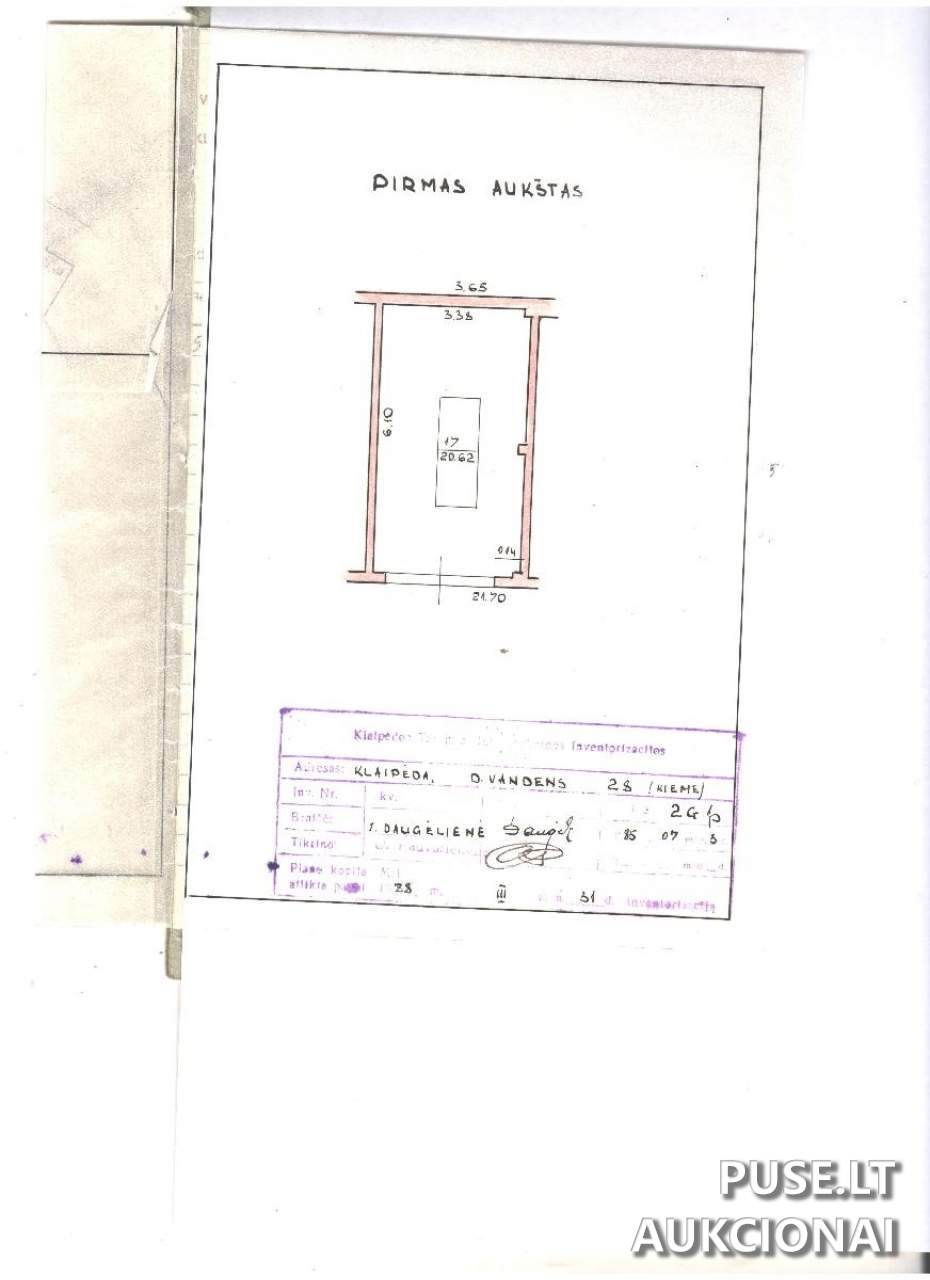 Nuomojamas turtas: Garažas Patalpos/Butai Didžioji Vandens g. 28b, 91249 Klaipėda, Lithuania 2