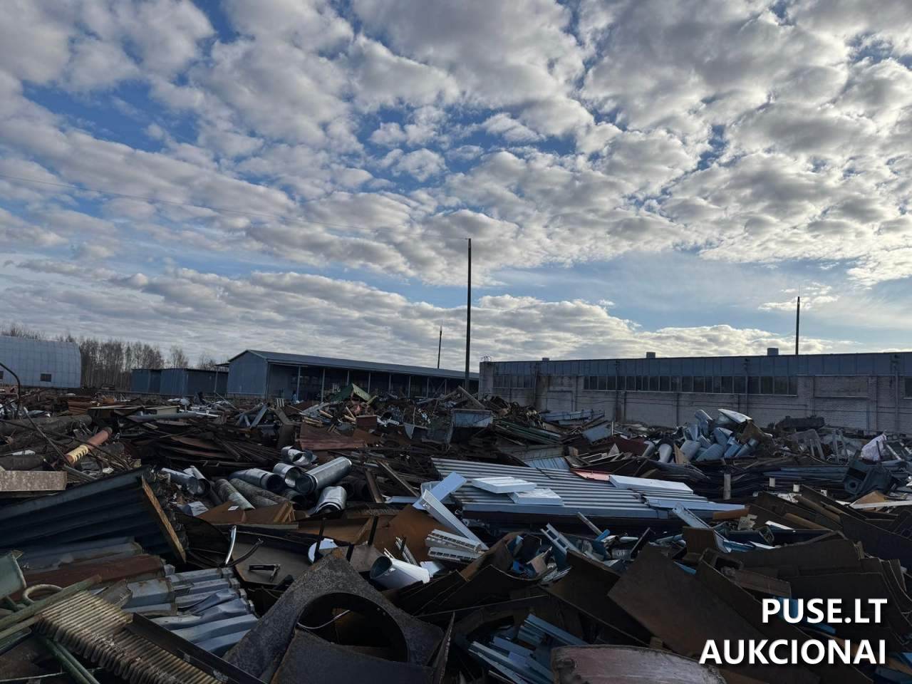 Juodojo metalo laužas (negabaritinis), 1000 t Kitas turtas 1