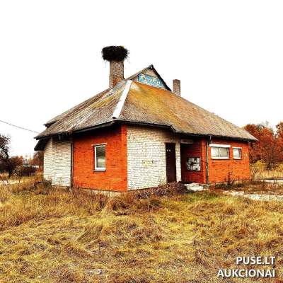 Pirties pastatas Varėnos r. Sarapiniškių k. Dainavos g. 9 pardavimas aukcione už 6654 EUR