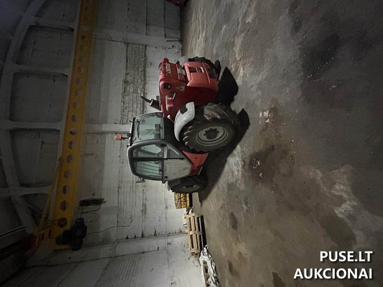 Teleskopinis krautuvas Manitou MT 732, valst. Nr. A543S Mašinos ir įrengimai 1