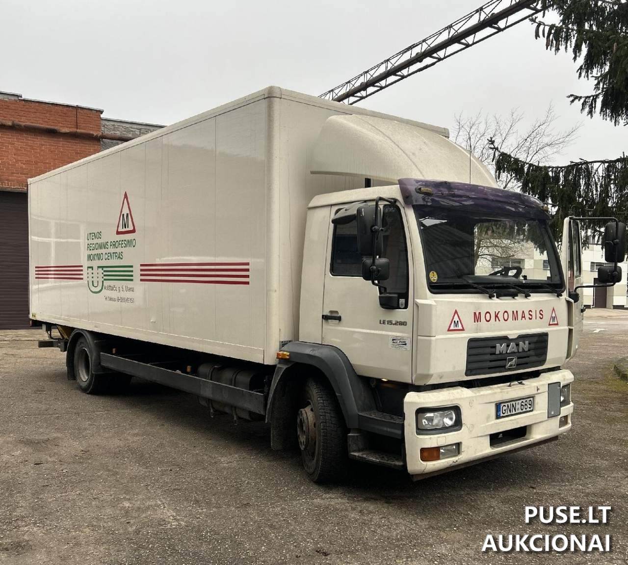 MAN 15.285 Krovininis automobilis nuo 3,5t. iki 12t. 2