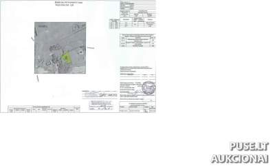 Žemės ūkio paskirties sklypas Molėtų r. sav., Migiškių k., pradinė kaina 2960 EUR