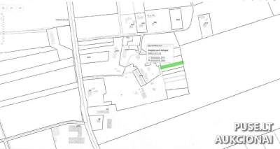 Žemės ūkio paskirties sklypas Šilutės r., Užlieknių k., 1/2 dalis, pradinė kaina 430 EUR