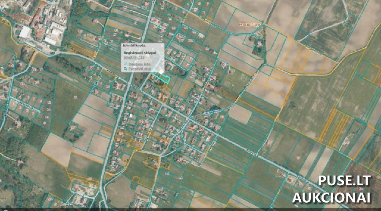 Žemės sklypas Sklypai Parko g. 4, Šalpėnai, 96280 Klaipėdos r. sav., Lithuania 1