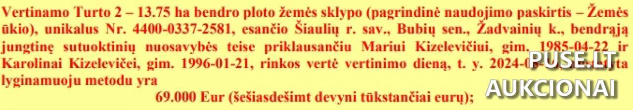 Žemės sklypas Sklypai Žadvainių ež., 80230, Lithuania 2