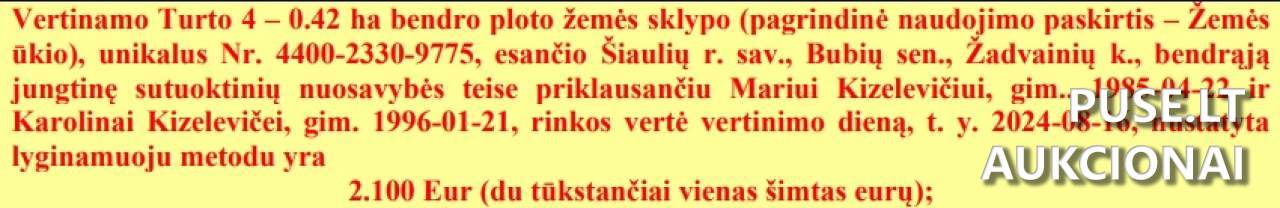 Žemės sklypas Sklypai Žadvainių ež., 80230, Lithuania 2