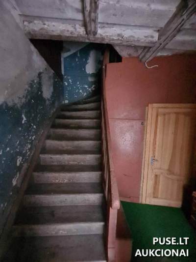 1/2 dalis buto Pangešų kaime, Klaipėdos r., 2 kambariai, 44.13 kv.m, pradinė kaina 1357 EUR