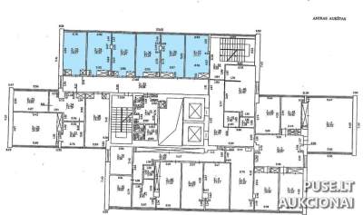 Nuomojamos administracinės patalpos Vilniuje, A. Juozapavičiaus g. 9, 127 kv. m. - Pradinė nuomos kaina 0 EUR