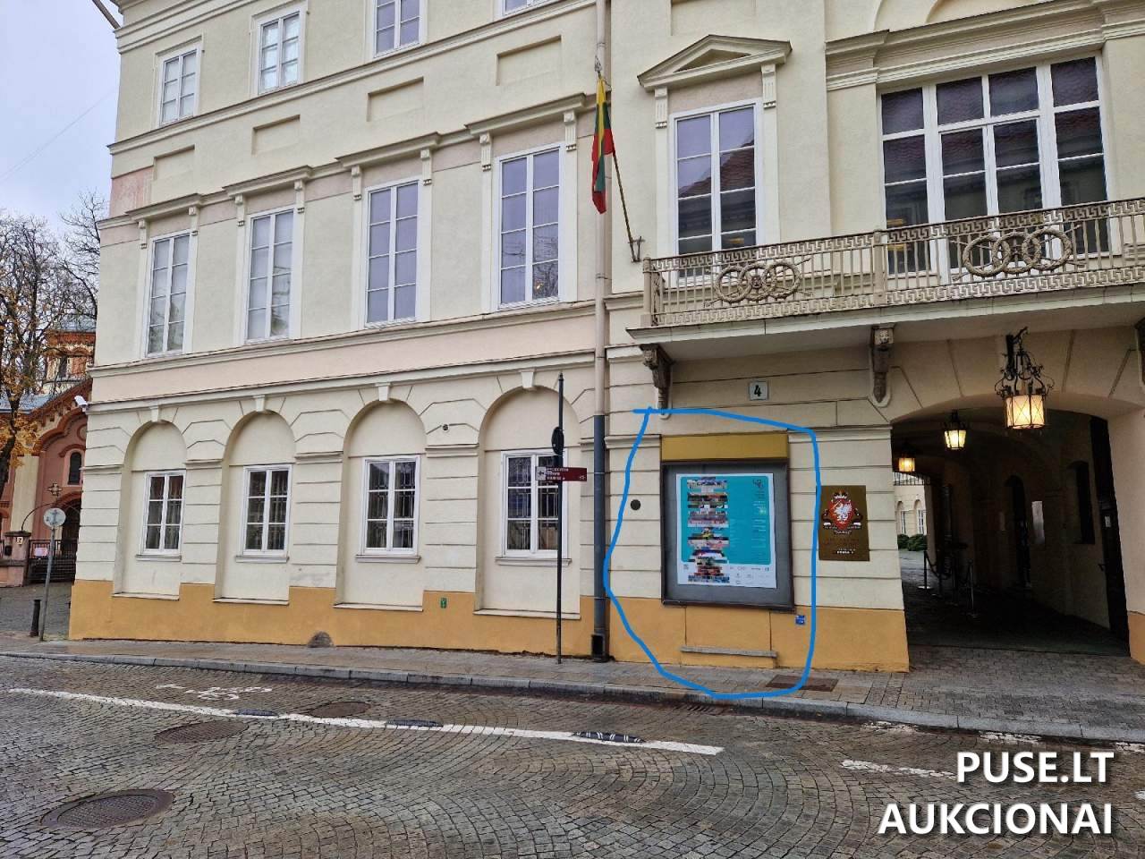 Nuomojamas turtas: Buv.Chodkevičių rūmų pagrindinis pastatas Pastatai Didžioji g. 4, Vilnius, 01128 Vilniaus m. sav., Lithuania 2