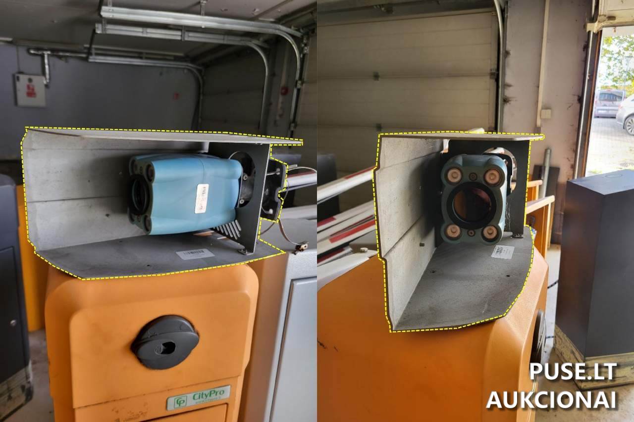 Numerių atpažinimo kamera ir barjeras Kitas turtas 1