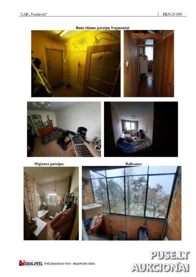 Butas Ruklos miestelyje, Jonavos rajone, parduodamas aukcione už 13600 EUR