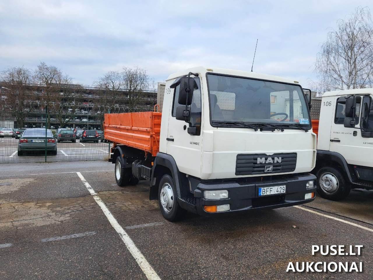 Savivartis MAN 8.140 Krovininis automobilis nuo 3,5t. iki 12t. 2