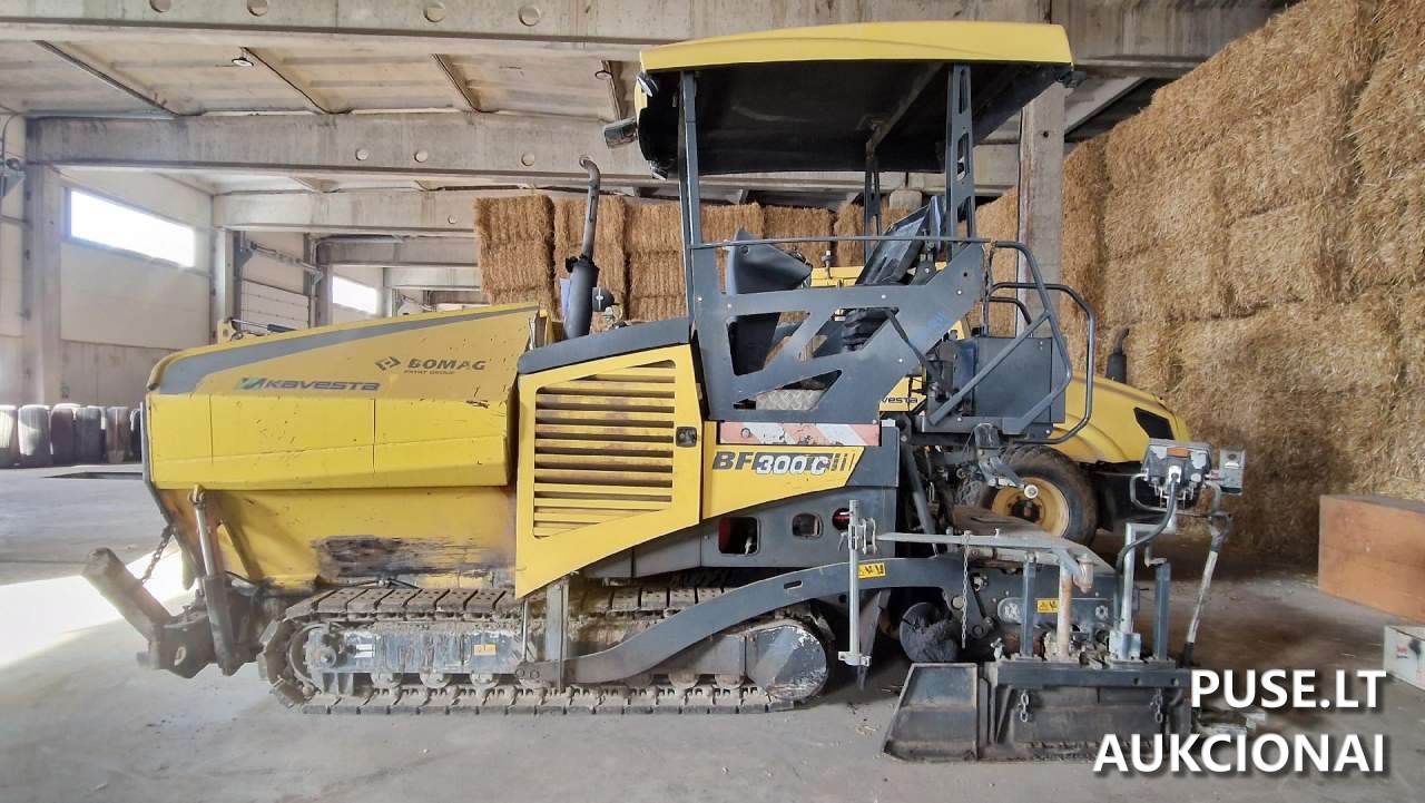 Asfalto klotuvas Bomag BF 300 Traktoriai, savaeigės mašinos, priekabos, puspriekabės 3