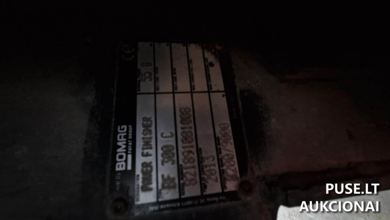 Asfalto klotuvas Bomag BF 300 Traktoriai, savaeigės mašinos, priekabos, puspriekabės 6
