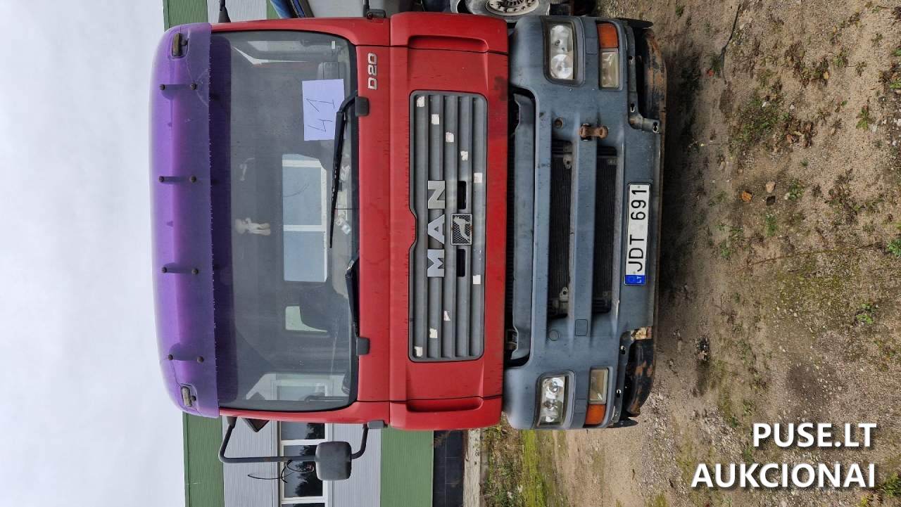 Automobilis MAN TGA 18390 Balninis vilkikas 2