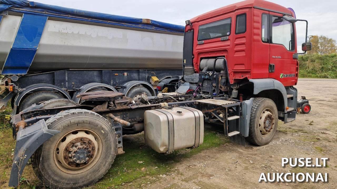 Automobilis MAN TGA 18390 Balninis vilkikas 4