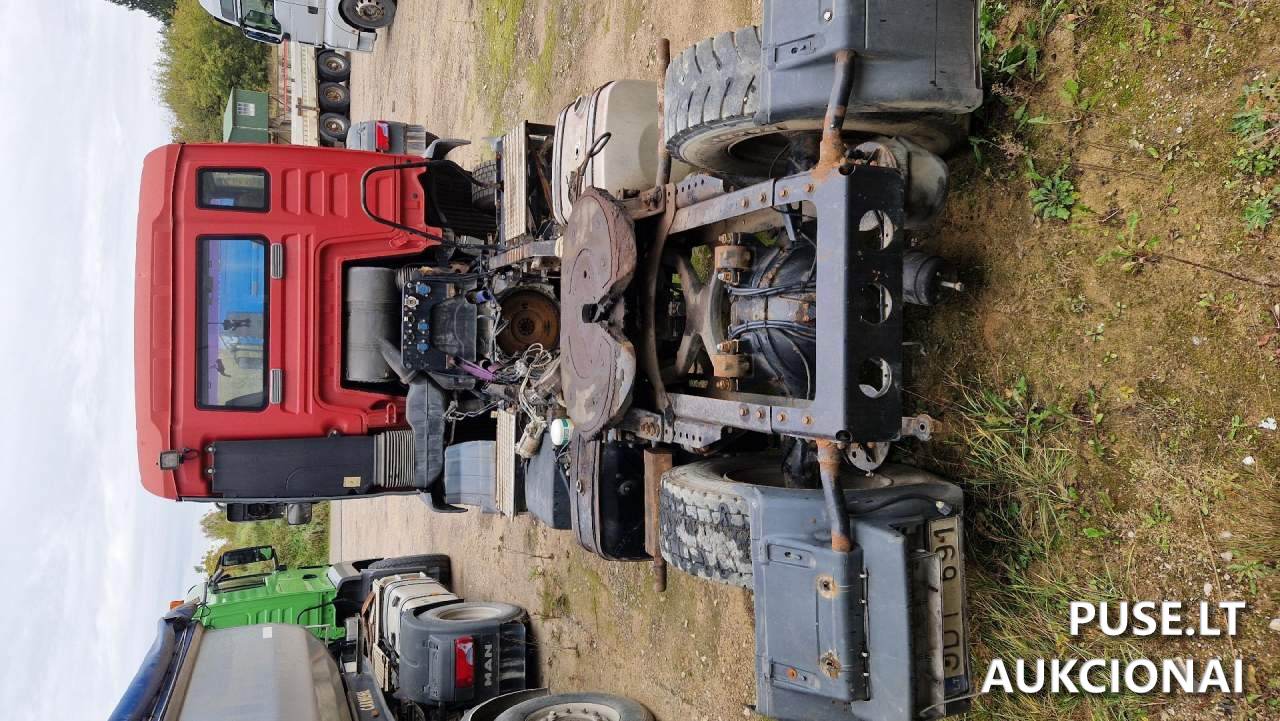 Automobilis MAN TGA 18390 Balninis vilkikas 5