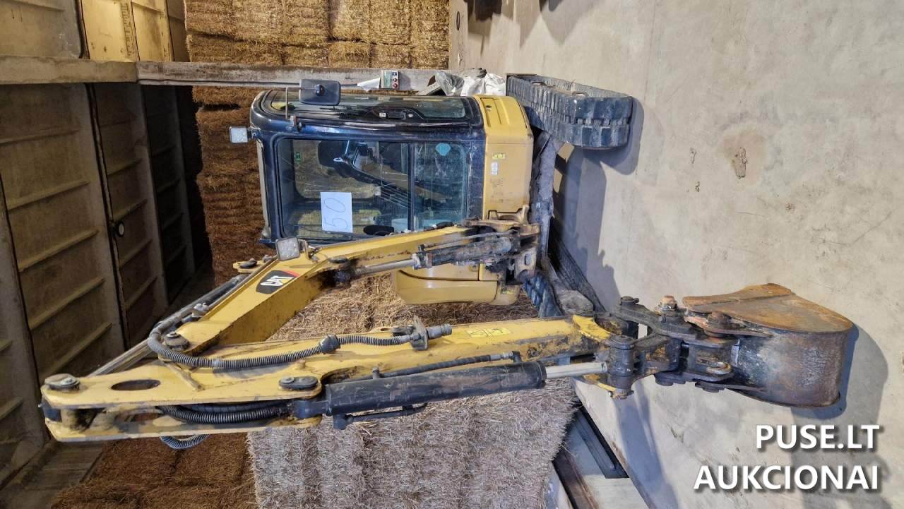 Mini ekskavatorius CAT 303.5E Traktoriai, savaeigės mašinos, priekabos, puspriekabės 2