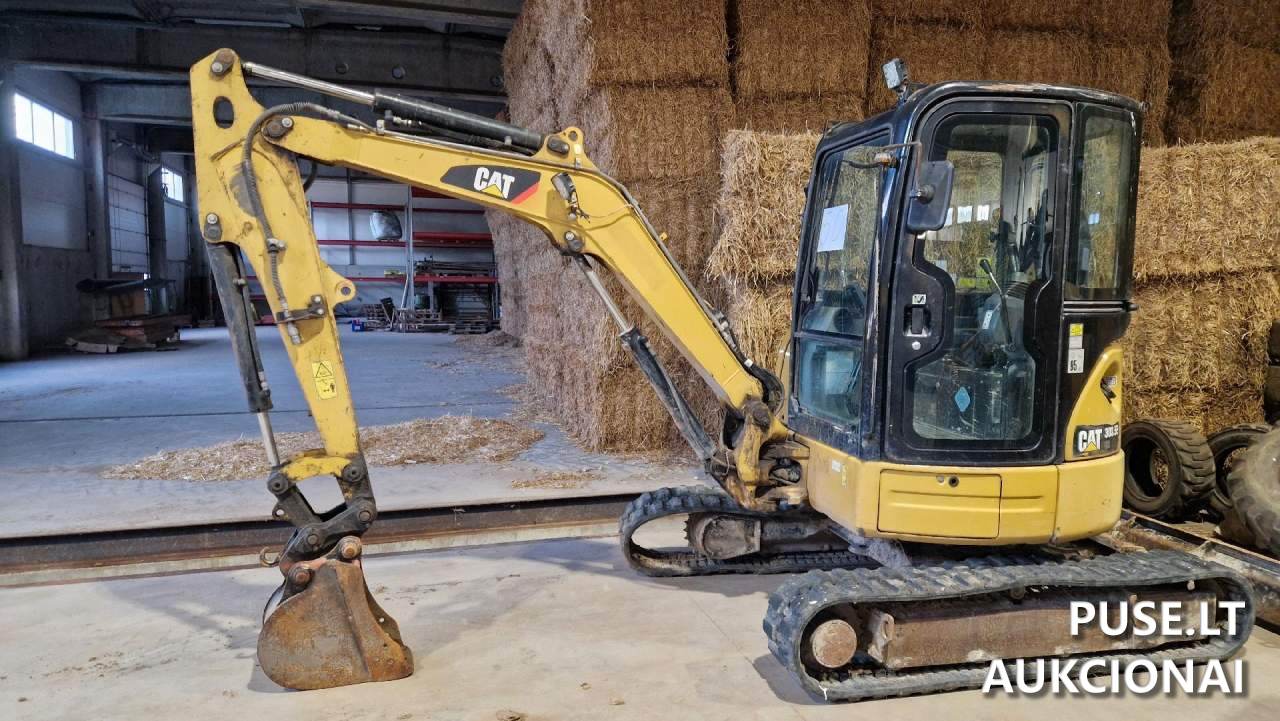 Mini ekskavatorius CAT 303.5E Traktoriai, savaeigės mašinos, priekabos, puspriekabės 3
