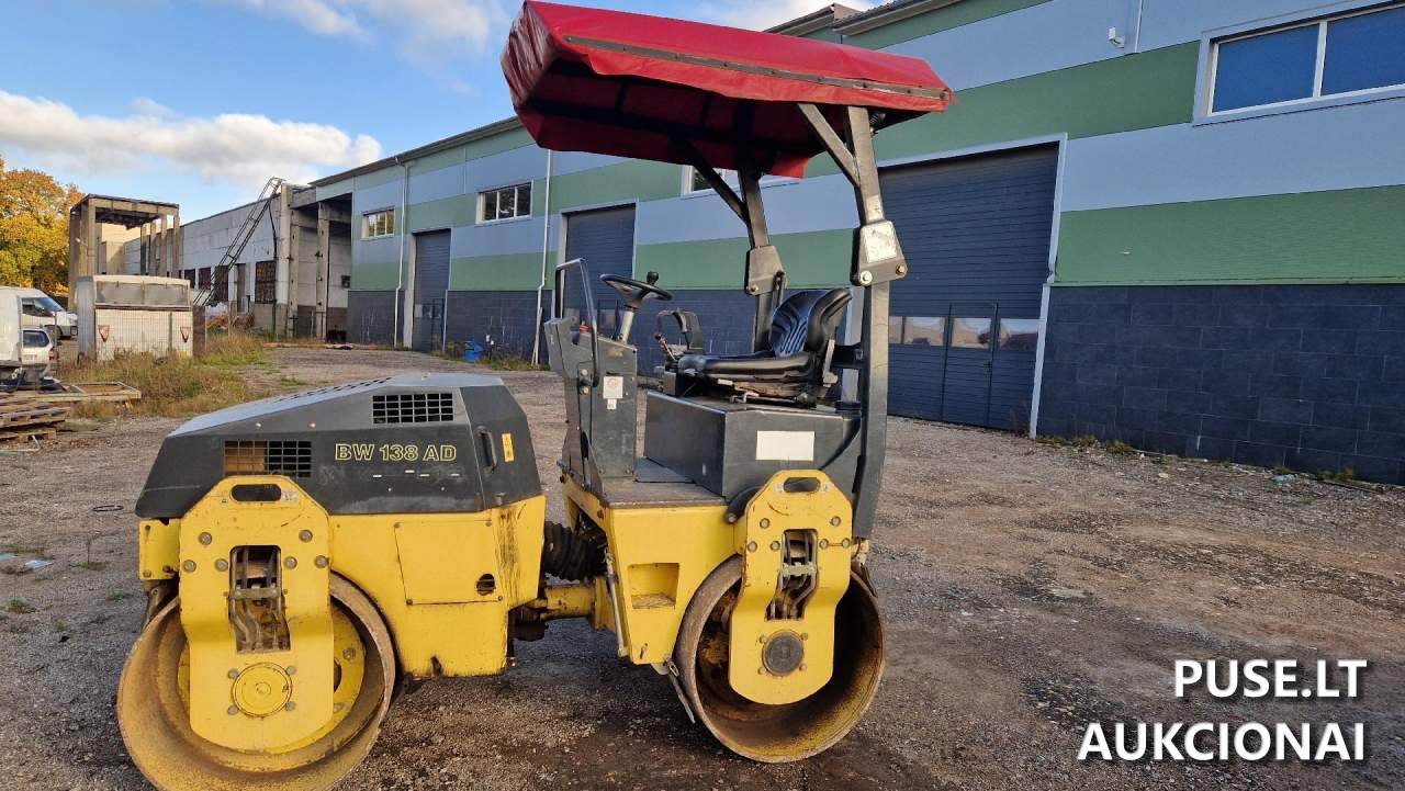 Vibro volas Bomag BW 138AD5 Traktoriai, savaeigės mašinos, priekabos, puspriekabės 3