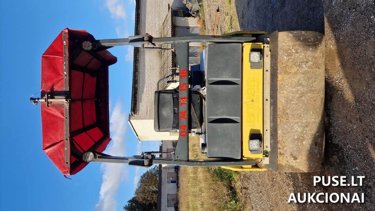 Vibro volas Bomag BW 138AD5 Traktoriai, savaeigės mašinos, priekabos, puspriekabės 5