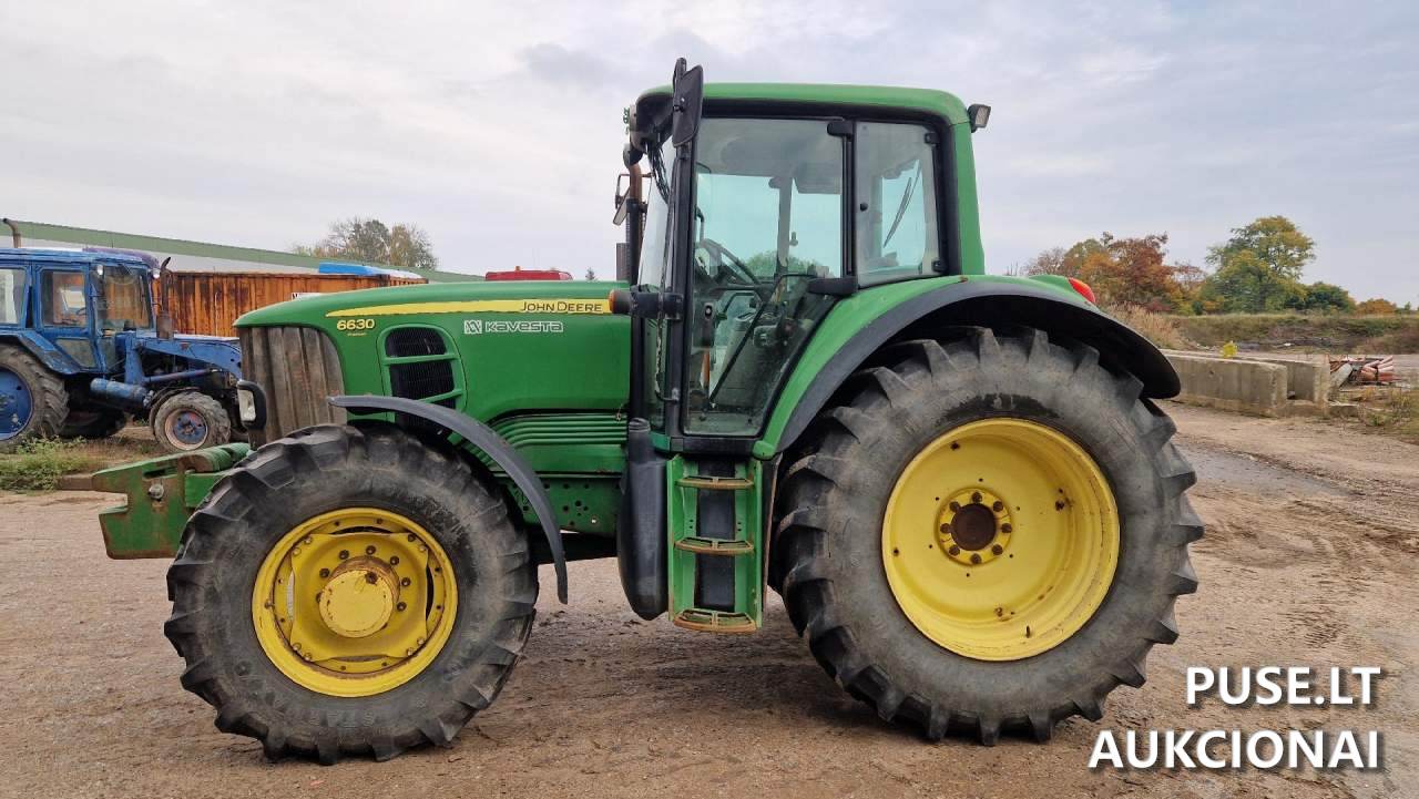 Ratinis traktorius John Deere 6630 Traktoriai, savaeigės mašinos, priekabos, puspriekabės 3