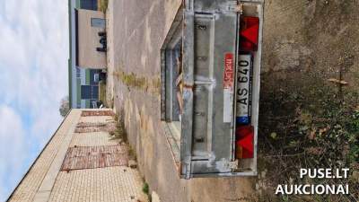 Parduodama priekaba Tauras 700-02S 2006 m. su PVM 200 EUR kaina
