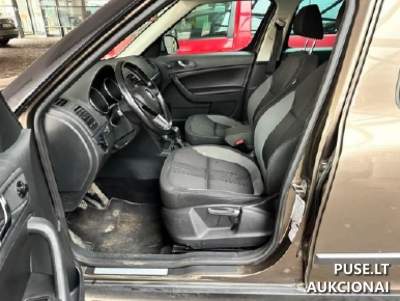 2014 m. Škoda Yeti dyzelis 81 kW aukcione 5100 EUR pradinė kaina