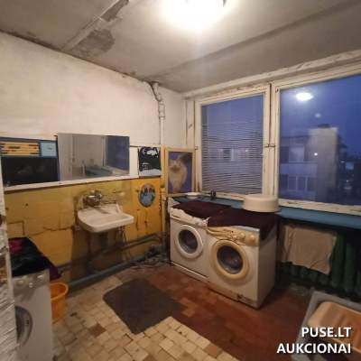 Butas Klaipėdoje, Šilutės pl. 8, 1 kambarys, 18 kv.m, pradinė kaina 10640 EUR