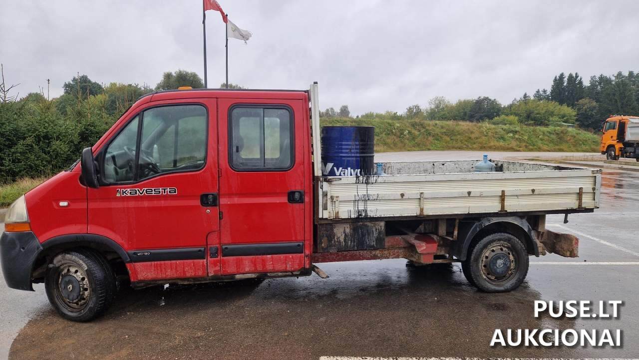 Automobilis Renault Master Krovininis automobilis iki 3,5t. 3