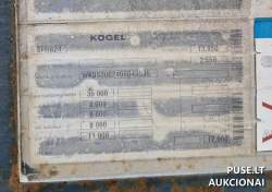 Priekaba arba puspriekabė virš 10t. - Puspriekabė KOEGEL