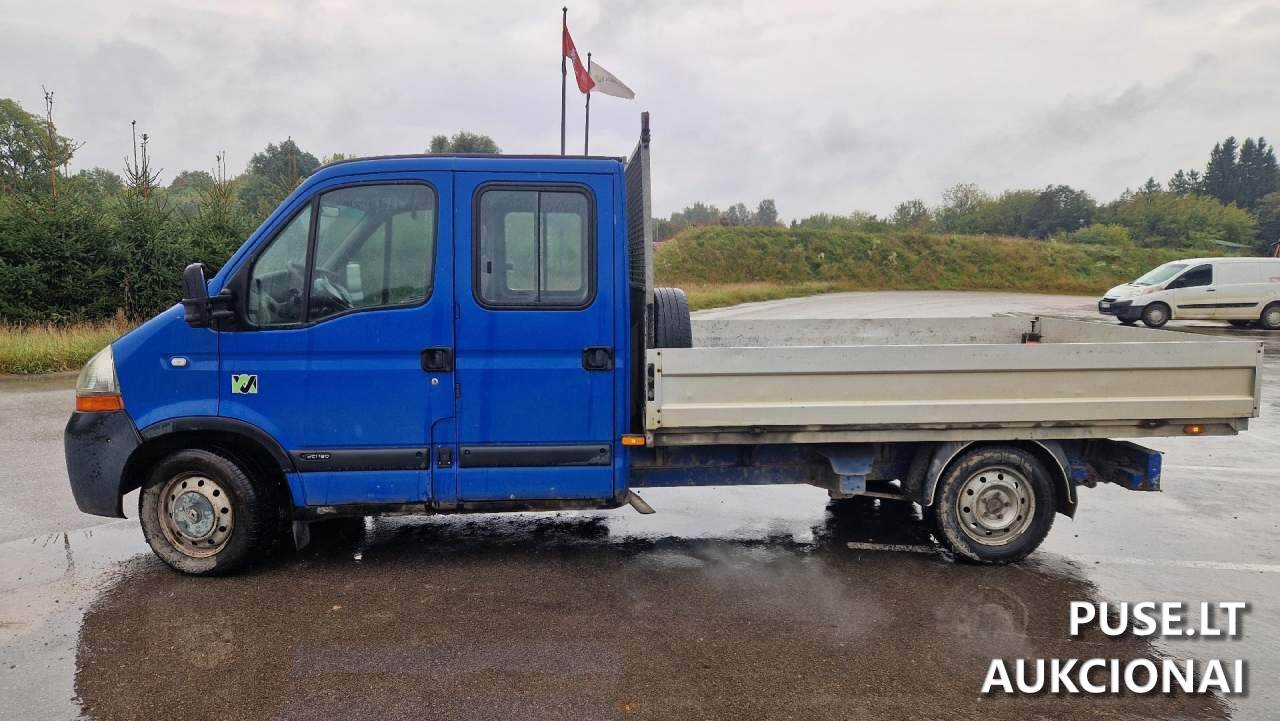 Automobilis Renault Master Krovininis automobilis iki 3,5t. 3