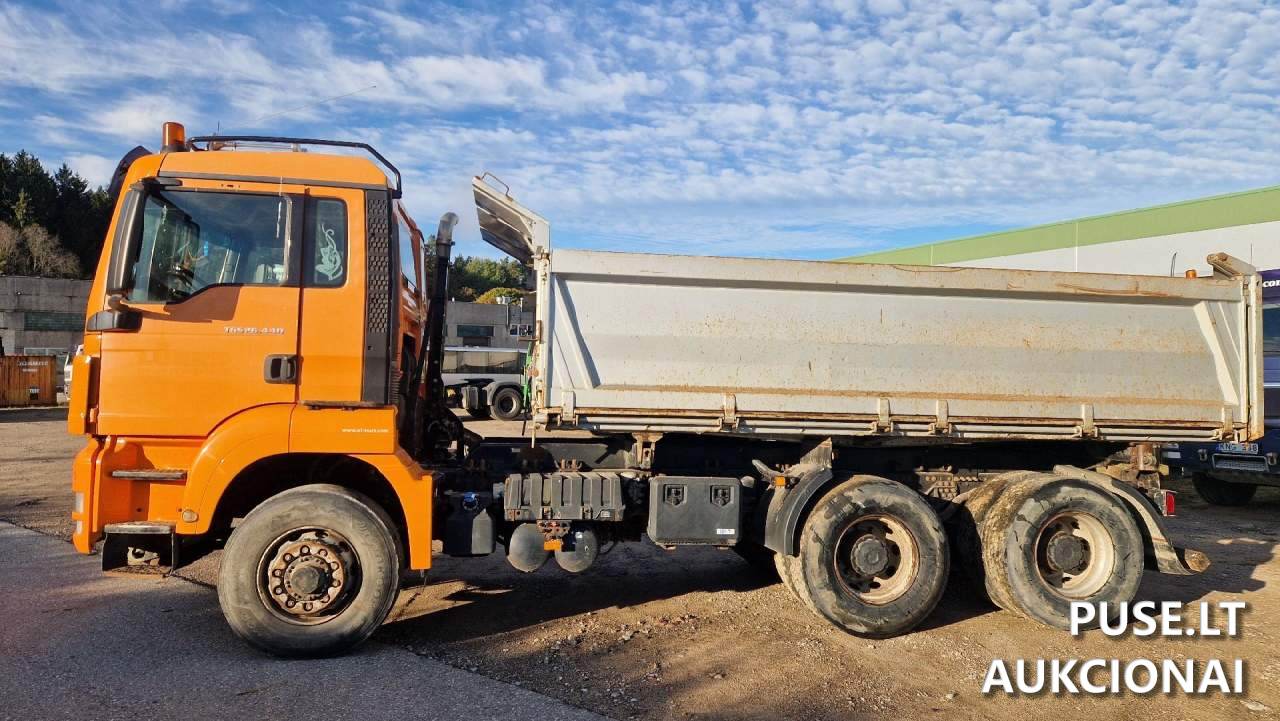 Sunkvežimis MAN TGS 26.440 Krovininis savivartis 3