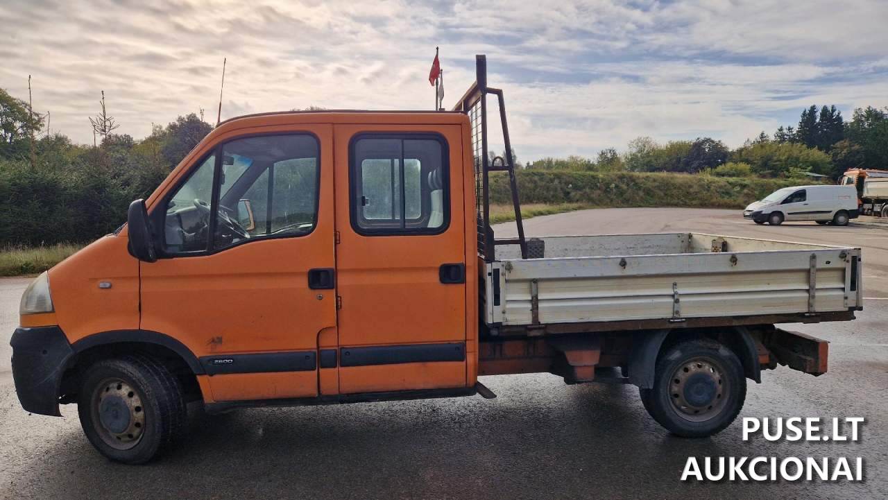 Automobilis Opel Movano Krovininis automobilis iki 3,5t. 3