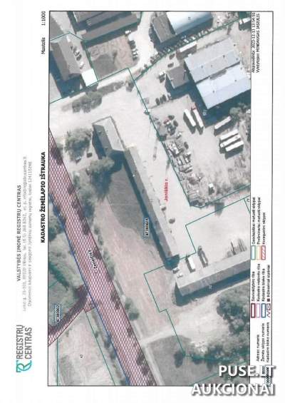 Garažas-patalpa Joniškyje, Žemaičių g. 73D, 204.46 kv.m, pradinė kaina 7232 EUR