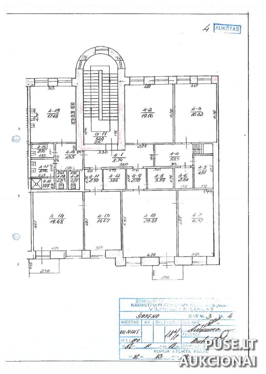 Butas Patalpos/Butai V. Šopeno g. 3, Vilnius, 01314 Vilniaus m. sav., Lithuania 7