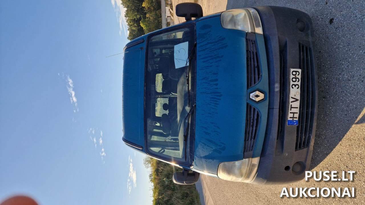 Automobilis Renault Master Mažas autobusas 2