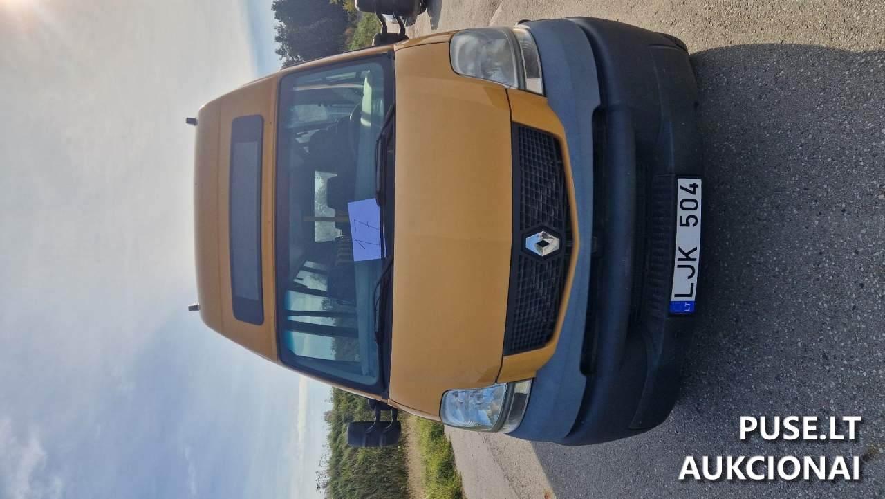 Automobilis Renault Mascott Mažas autobusas 2