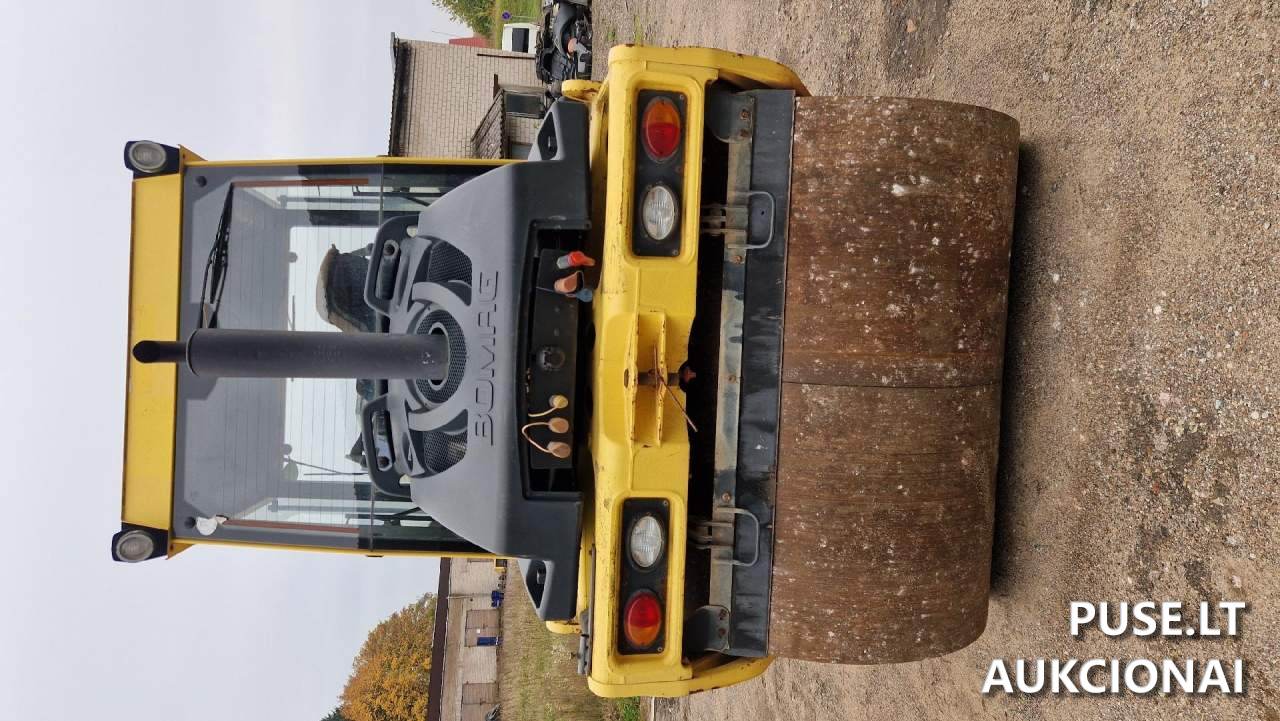 Vibrovolas Bomag BW154 Traktoriai, savaeigės mašinos, priekabos, puspriekabės 5