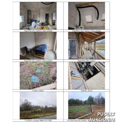 Žemės ūkio paskirties sklypas su nebaigtu ūkio pastatu Širvintų r. 45536 EUR