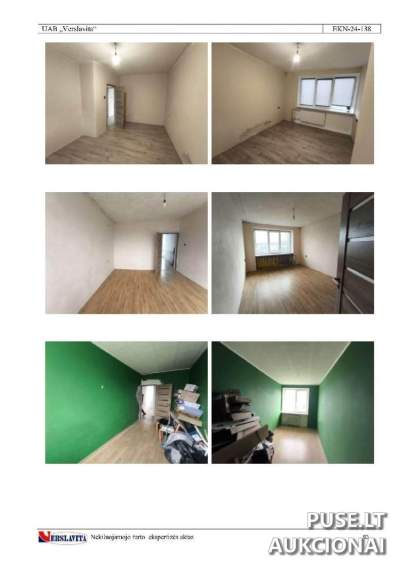 Butas Gudžiūnų miestelyje, Kėdainių rajone, 7200 EUR pradinė kaina, vykstanti antstolių varžytynė