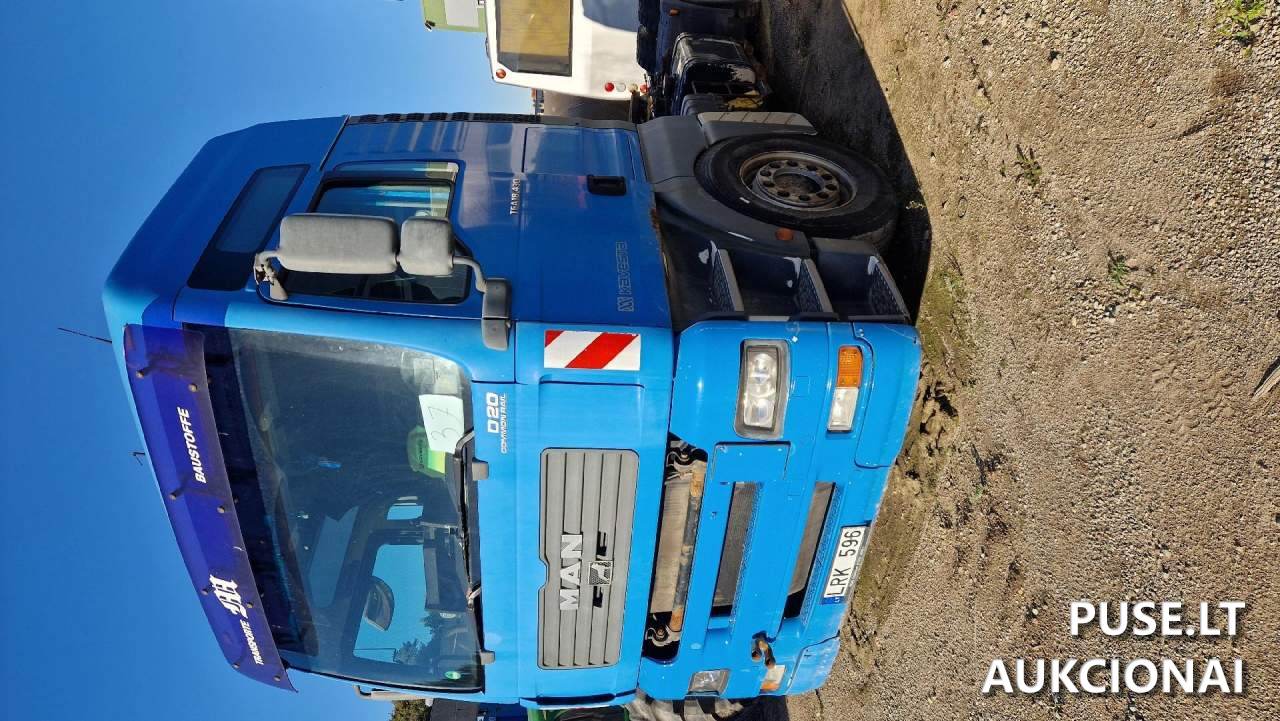 Automobilis MAN TGA Nutzfahrzeuge Balninis vilkikas 4