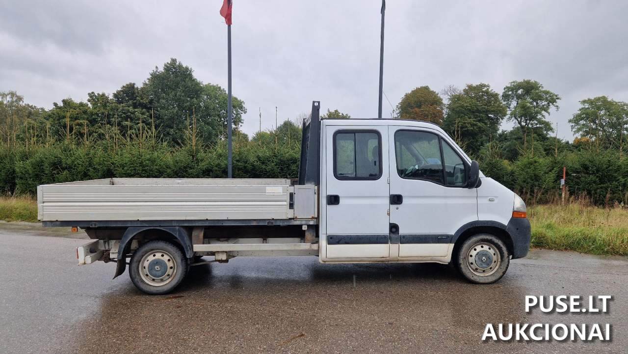 Automobilis Renault Master Krovininis automobilis iki 3,5t. 4