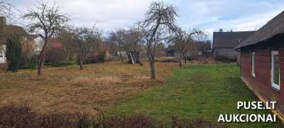 Valstybinės žemės sklypas Šiaulių r. sav. Gruzdžių miestelyje, Vilties g. 13A, pradinė kaina 2543 EUR