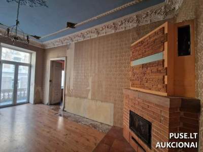 Buto dalis Vilniuje antrajame aukšte, Gėlių g. 4, su kultūros paveldo statusu, pradinė kaina 129000 EUR