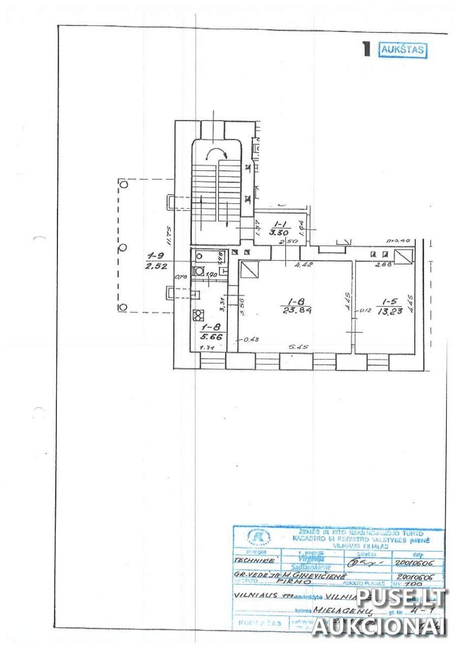 Butas Patalpos/Butai Mielagėnų g. 4, 01300 Vilnius, Lithuania 1