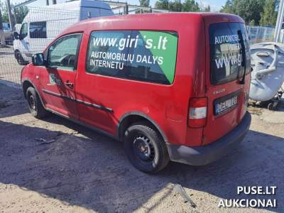 Lengvasis automobilis VW Caddy 2007 m. dyzelinas už 1600 EUR aukcione